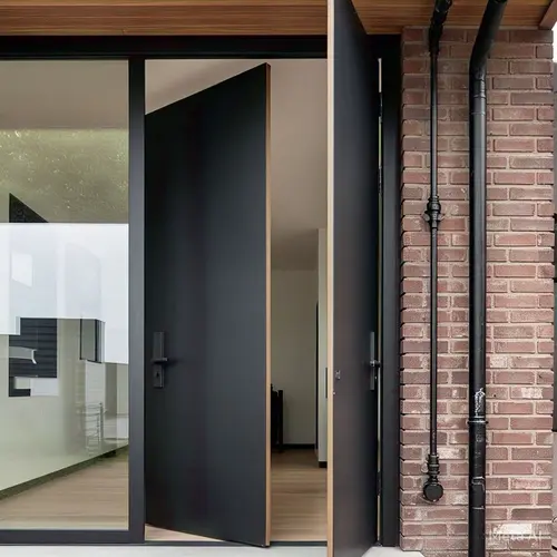 Model Pintu Rumah Minimalis 2 Pintu Terbaru dengan Flush Door Design: Simpel, Elegan, dan Modern