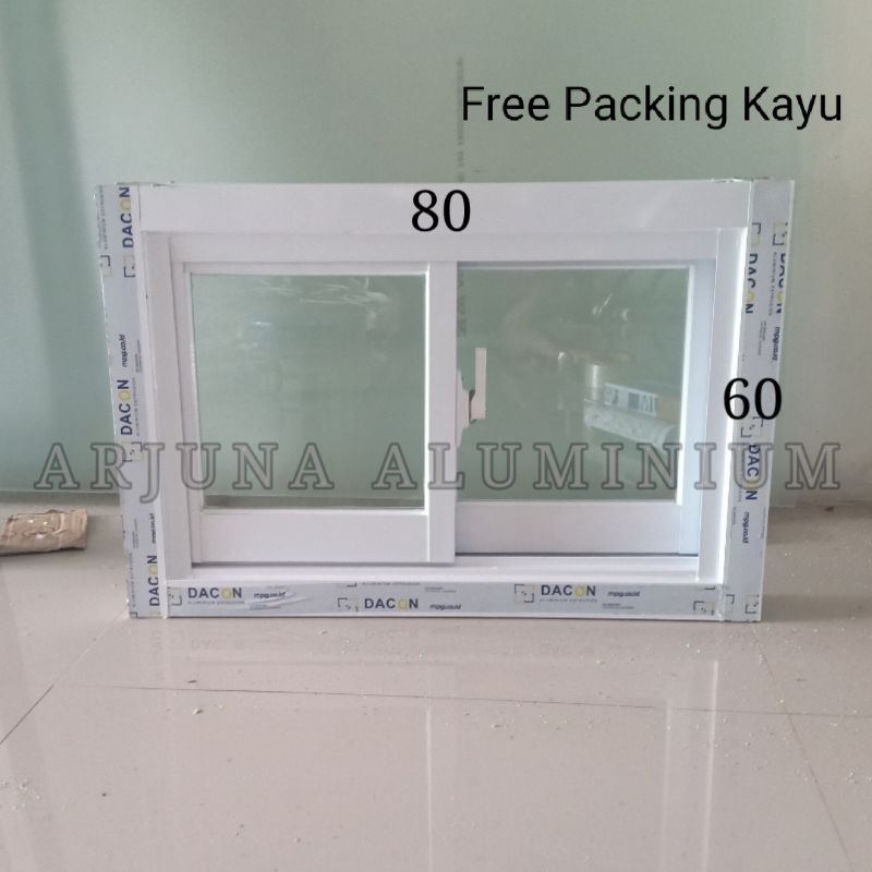 Kusen Jendela Aluminium Sliding Ukuran 80×60: Solusi Modern untuk Rumah Minimalis