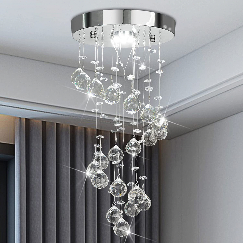 Lampu Kristal Minimalis LED Triwarna 18 Watt: Pencahayaan Aesthetic untuk Ruang Anda