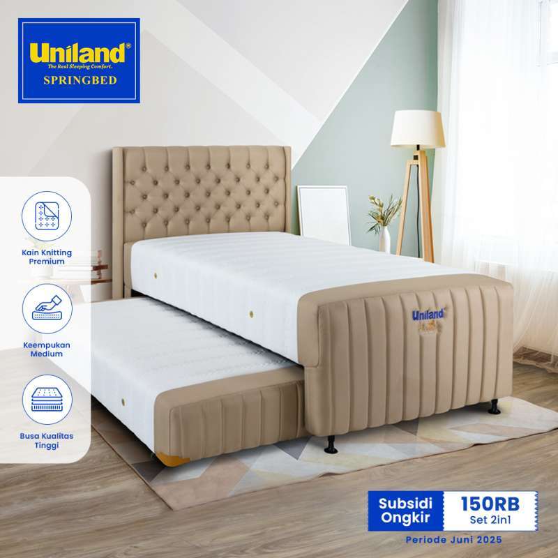 Tempat Tidur Anak Uniland® Springbed 2 in 1 Rivera Ashton Terbaik